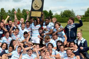 Racing 92 sacré champion de France 2016 de rugby à XV remporte la finale face au RC Toulon sur le score de 29 à 21